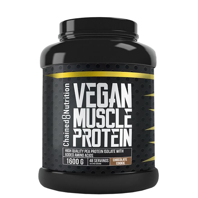 Vegansk muskelprotein 1600 g Chocolate Cookie